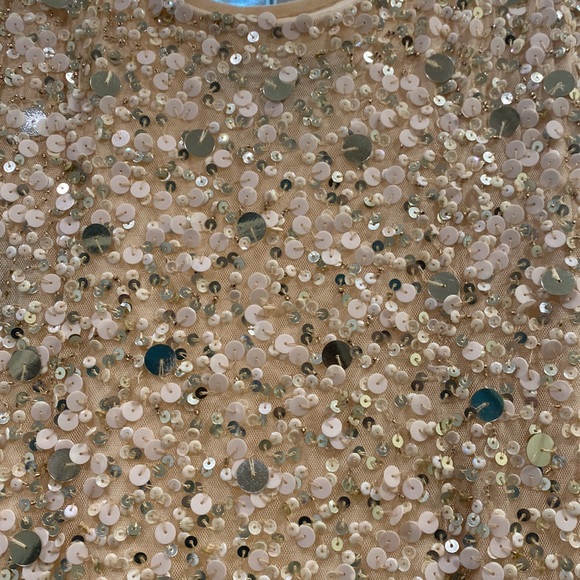 Aidan Mattox sleeveless beaded cocktail dress - Picture 3 of 6